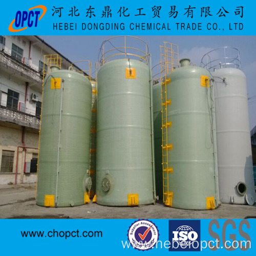 FRP GRP tank for storage chemicals vertical type